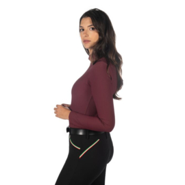 Shirt -Livigno Ribbed-bordeaux