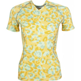Functioneel Shirt -Colour Breeze- korte mouwen- Zacht oranje