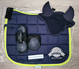 Luxe voordeel set Ride and Shine blauw beschermers cob!