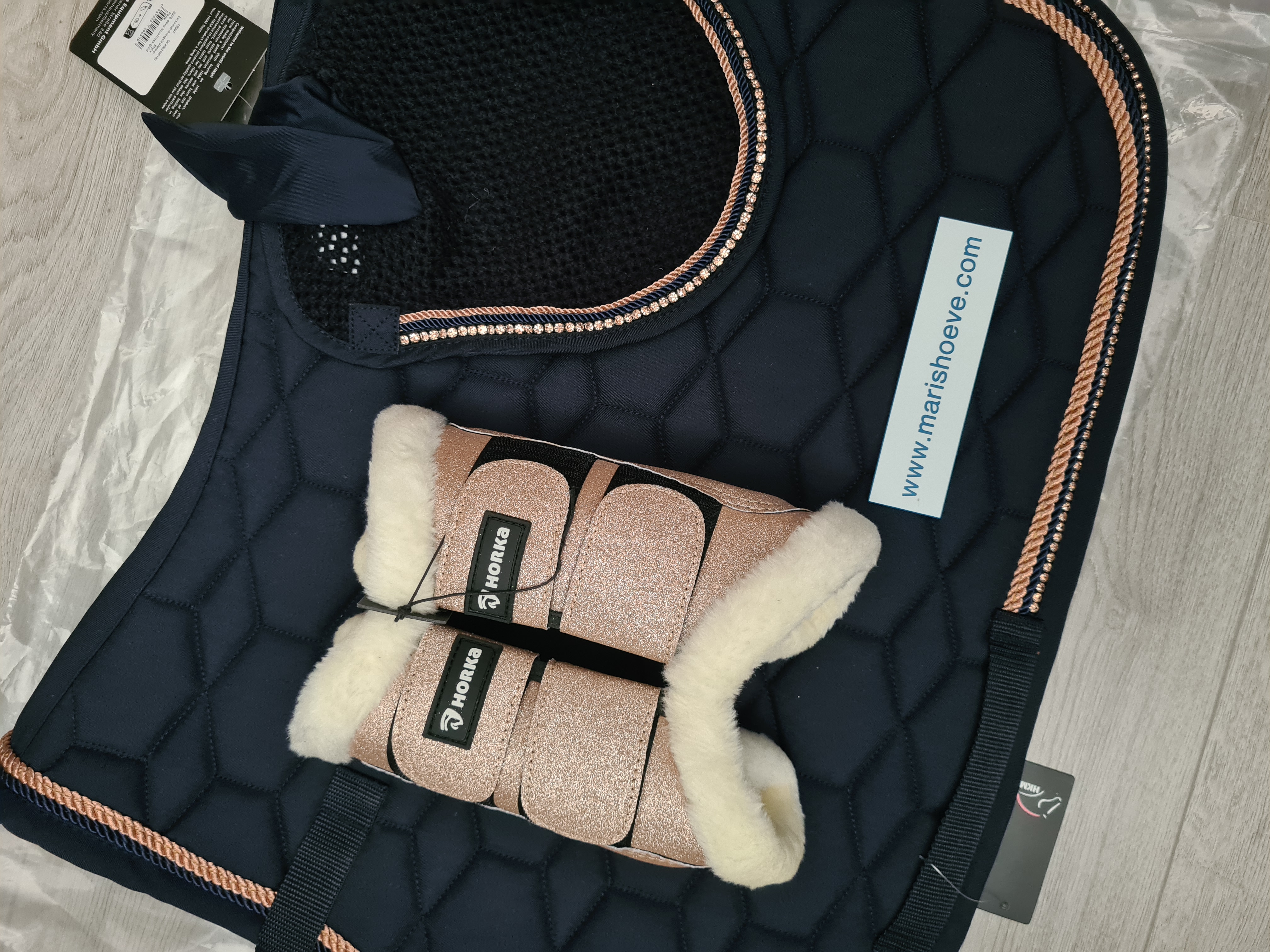 Luxe Voordeel Set Glamour Style Blauw Flex pony 2 !