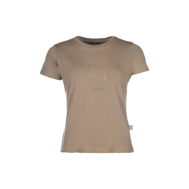 T-shirt -Amalfi Horse Head-Taupe