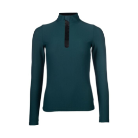 Shirt -Livigno Ribbed-donkergroen