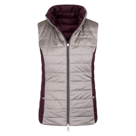 Bodywarmer omkeerbaar HVPFeline- Dark Berry