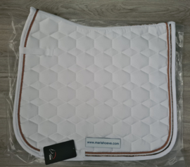 Schabracke -Rosegold Glamour- Style -Wit-Rosegold