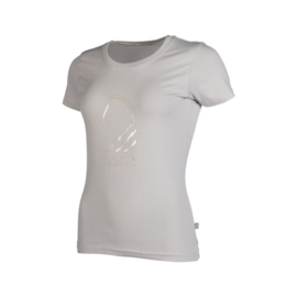 T-shirt -Amalfi Horse Head-Steengrijs
