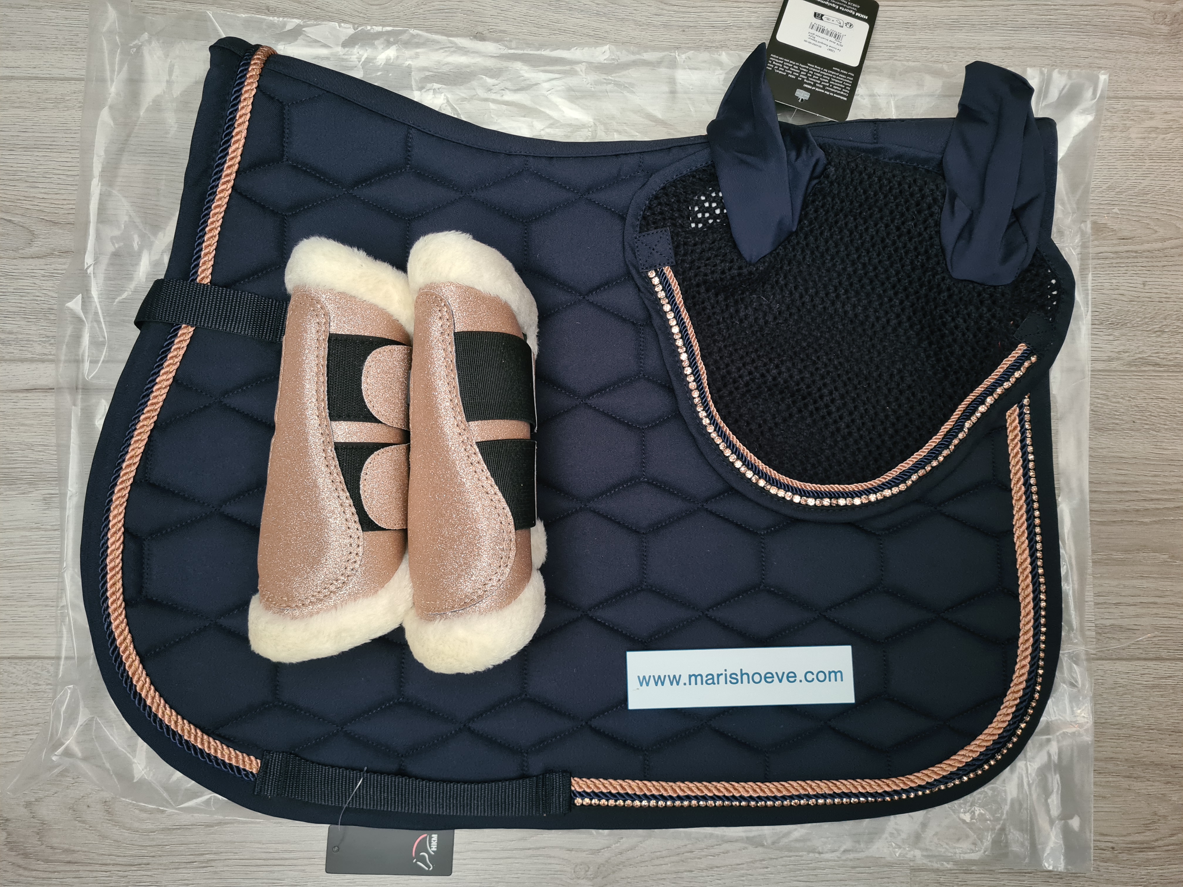 Luxe Voordeel Set Glamour Style Blauw Flex pony 2 !