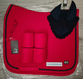 Luxe Voordeel Set aruba rood blauw bandage Pony!