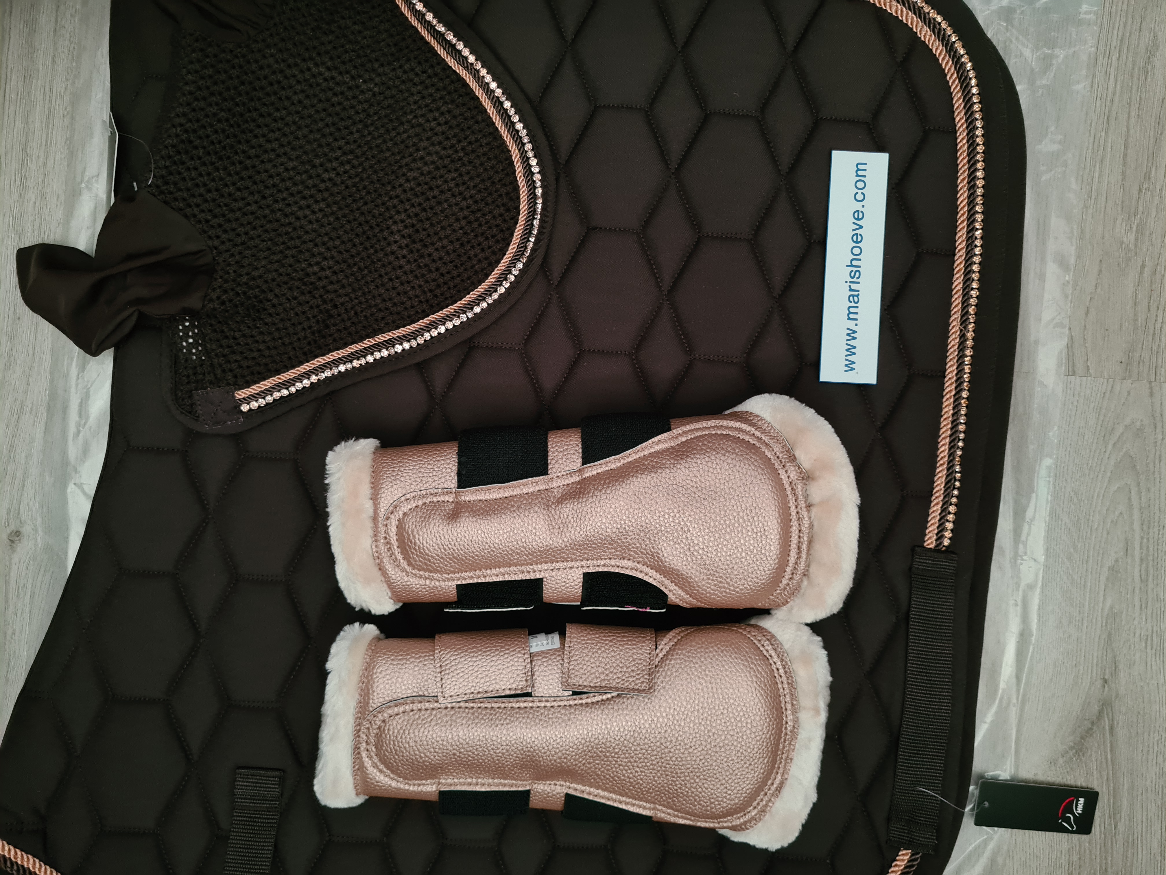 Luxe Voordeel Set Glamour Style Bruin  Flex  M Rose full !