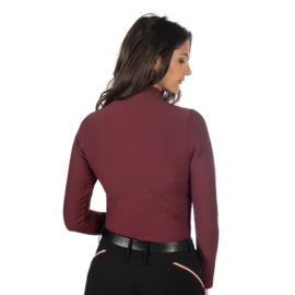 Shirt -Livigno Ribbed-bordeaux