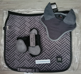 Luxe voordeel set Luxury Cloud grey beschermers full!