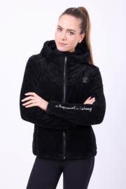 Fleece jas IRHCosy-Zwart