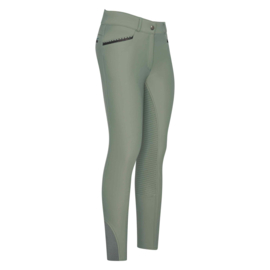Riding breeches IRHEl Capone high waist winterwarm FullGrip- Dark Sage