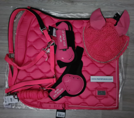 Luxe voordeel set Marlie beschermers powder pink full MET GRATIS HALSTERSET!!