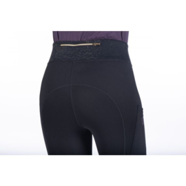 Rijlegging -Lavender Bay- siliconen knie- Zwart