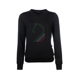 Shirt -Amalfi Horse Head- Zwart