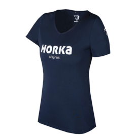 HORKA ORIGINALS T-SHIRT POLYGIENE- Blauw