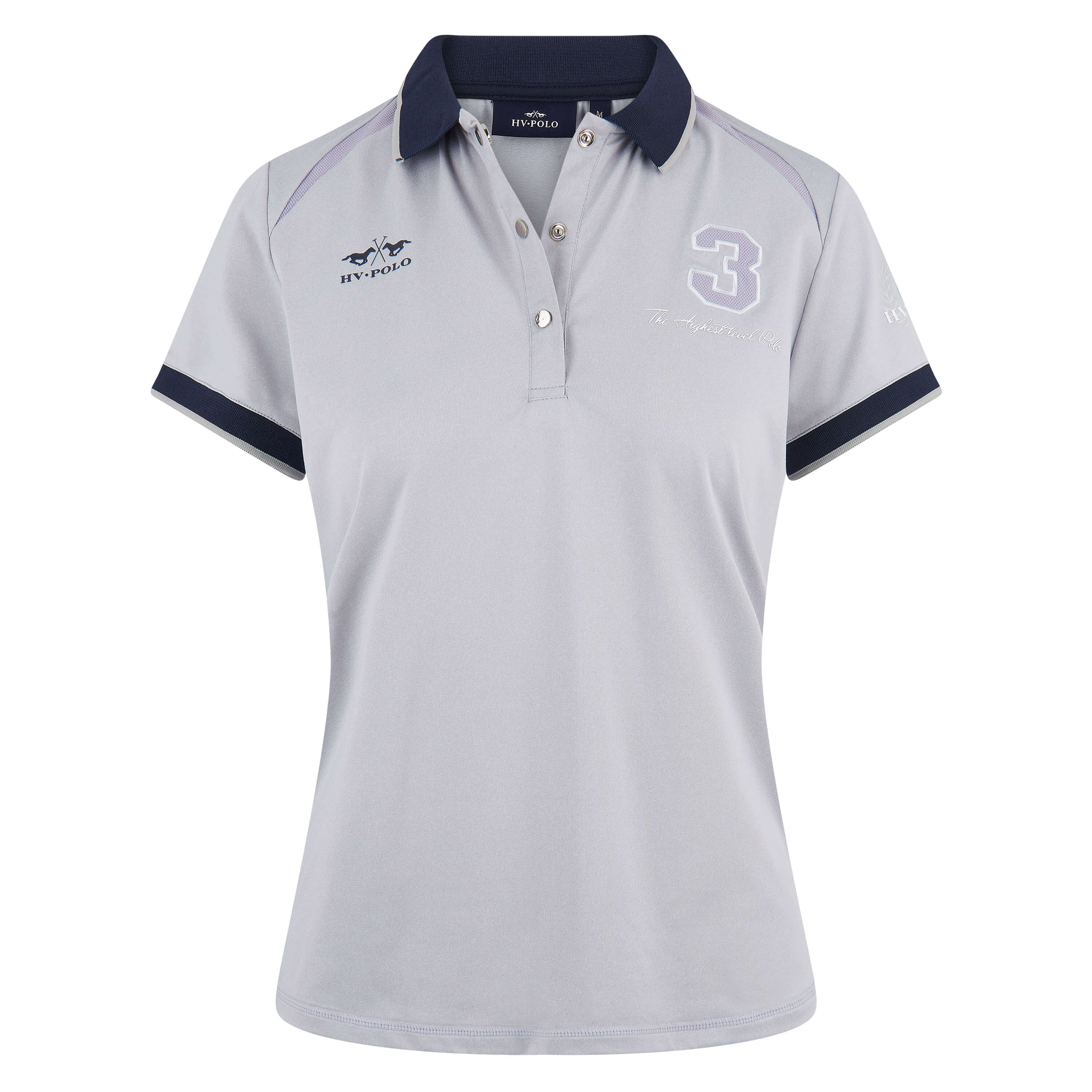Poloshirt Favouritas Tech- Grey Melange