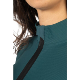 Shirt -Livigno Ribbed-donkergroen