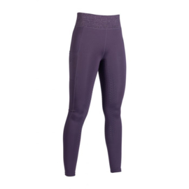Rijleggings -Lavender Bay- Silicoonzit- Paars