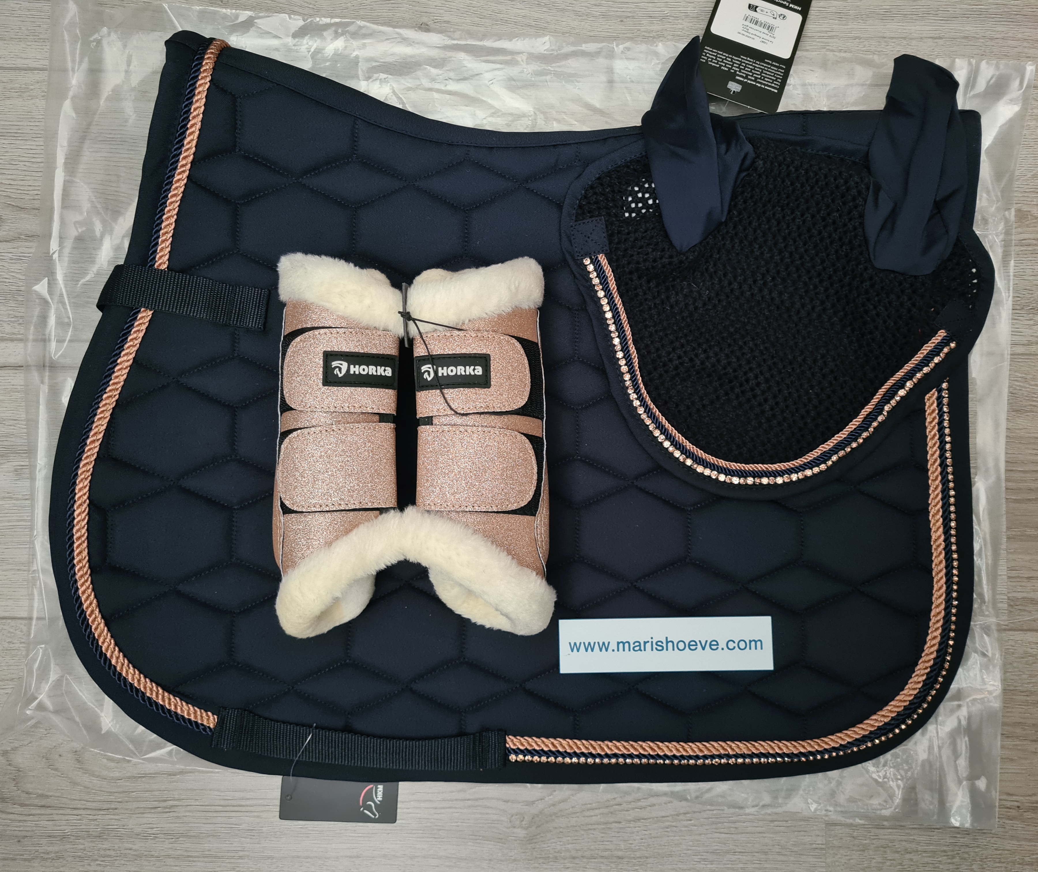 Luxe Voordeel Set Glamour Style Blauw Flex pony 2 !