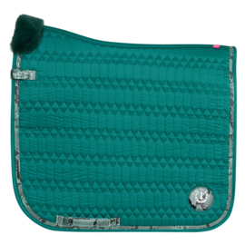 Zadeldekje IRH-Shiny Snake - Emerald green