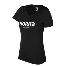 HORKA ORIGINALS T-SHIRT POLYGIENE-Zwart