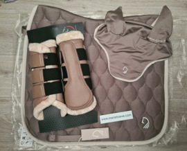 Luxe Voordeel Set Amalfi sportive Taupe met GRATIS beschermers voorbeen!