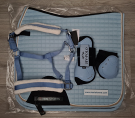 Luxe voordeel set Essential Licht blauw Full MET GRATIS HALSTER!