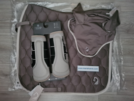 Luxe Voordeel Set Amalfi sportive Taupe met GRATIS HALSTERSET!