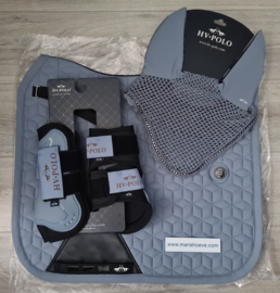 Luxe voordeel set Essential Dark mist bleu beschermers full!