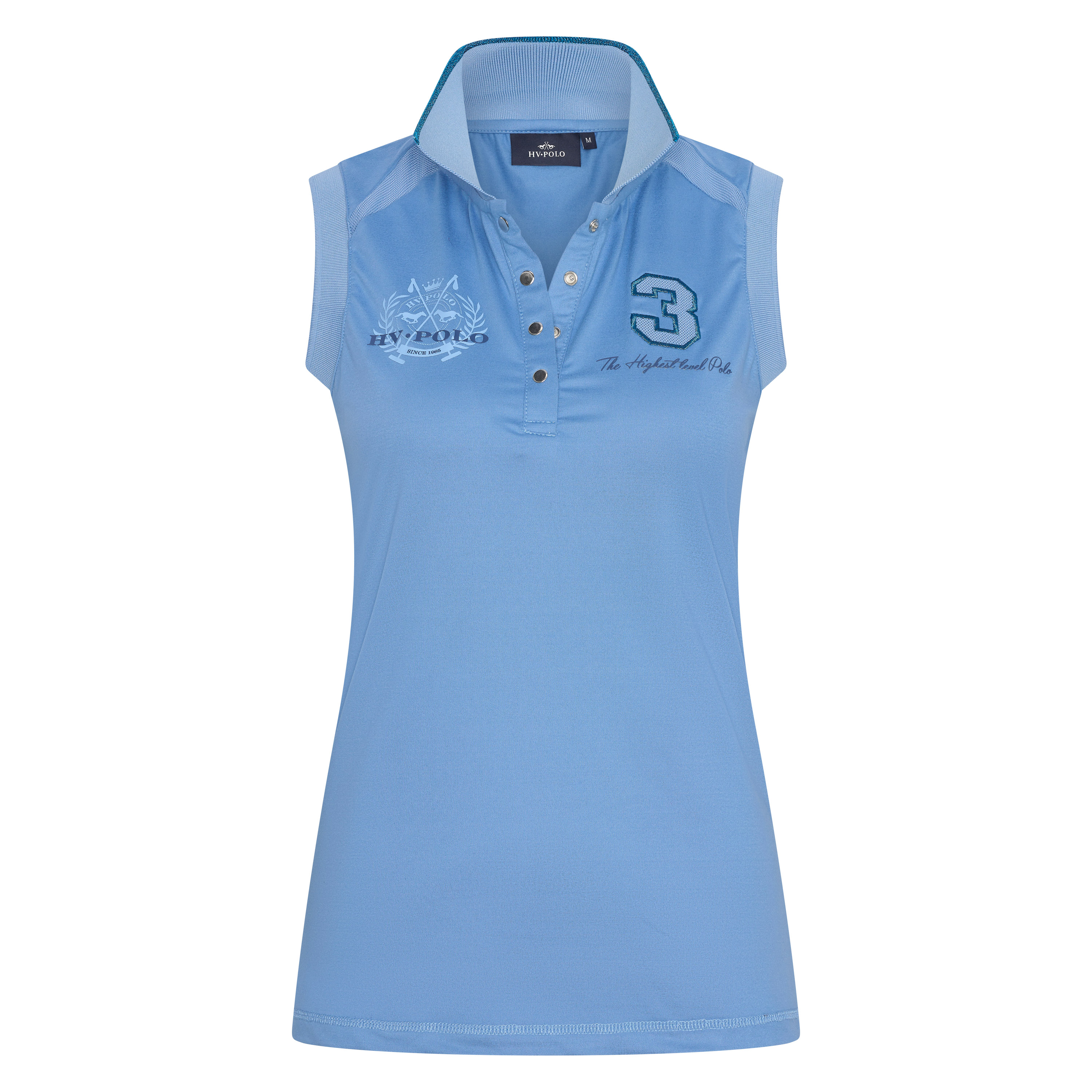 Poloshirt mouwloos Favouritas Tech Luxury-Riviera Bleu