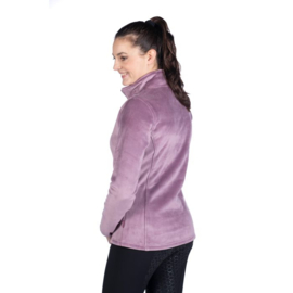 pluchen jasje -Leana-Mauve