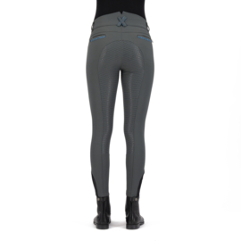 Riding breeches IRHEl Capone high waist winterwarm FullGrip- Deep Forest
