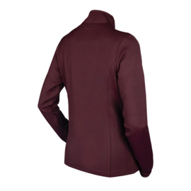 EQUESTRIAN PRO EMBOSSED VEST POLYGIENE- Wine