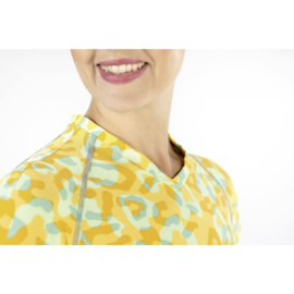 Functioneel Shirt -Colour Breeze- Lange mouwen- Zacht oranje