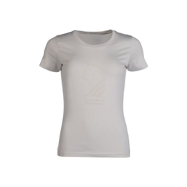 T-shirt -Amalfi Horse Head-Steengrijs