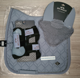 Luxe voordeel set Classic Dark mist bleu beschermers!