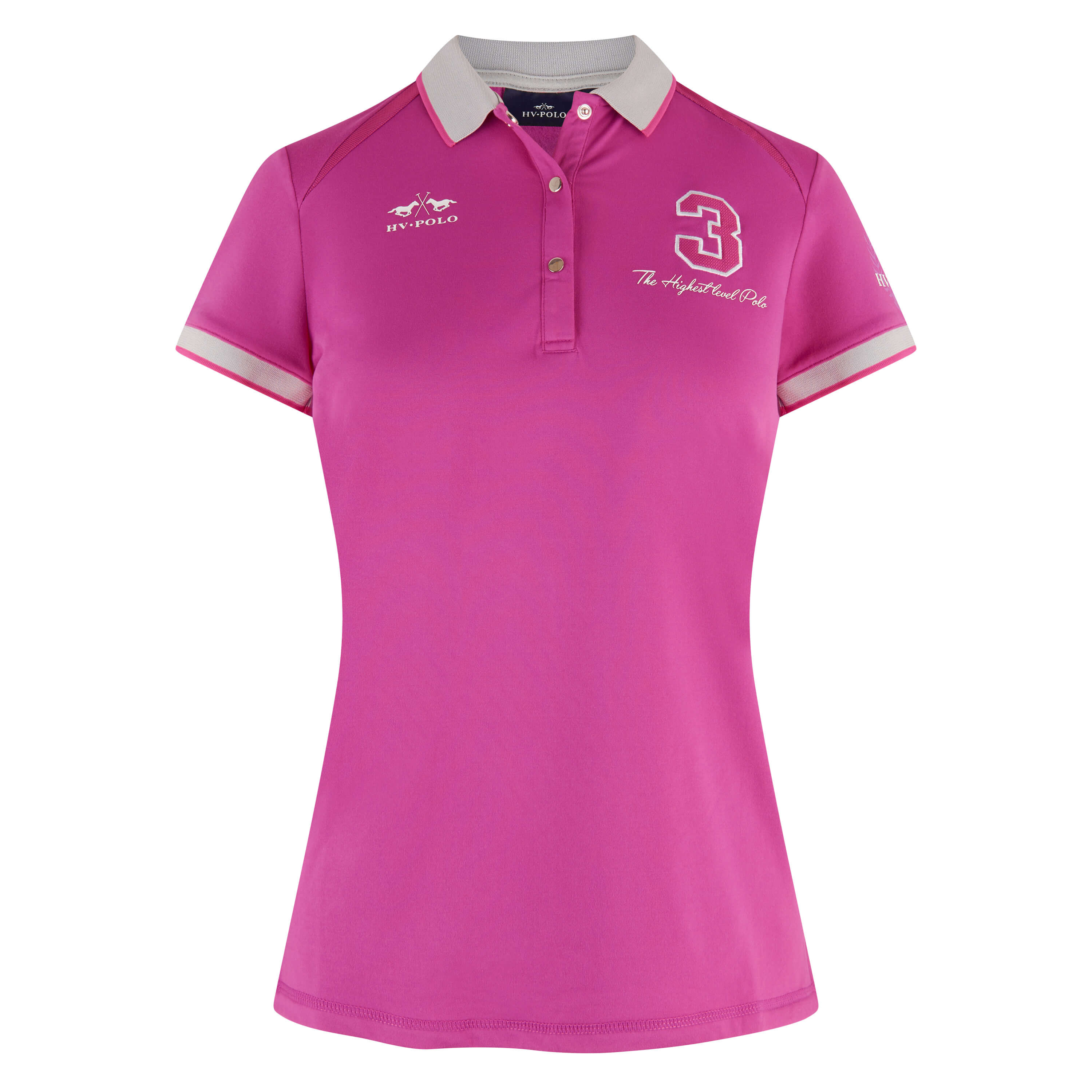 Poloshirt Favouritas Tech- Berry
