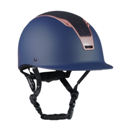 VEILIGHEIDSHELM SPARROW-BLAUW/ROSE