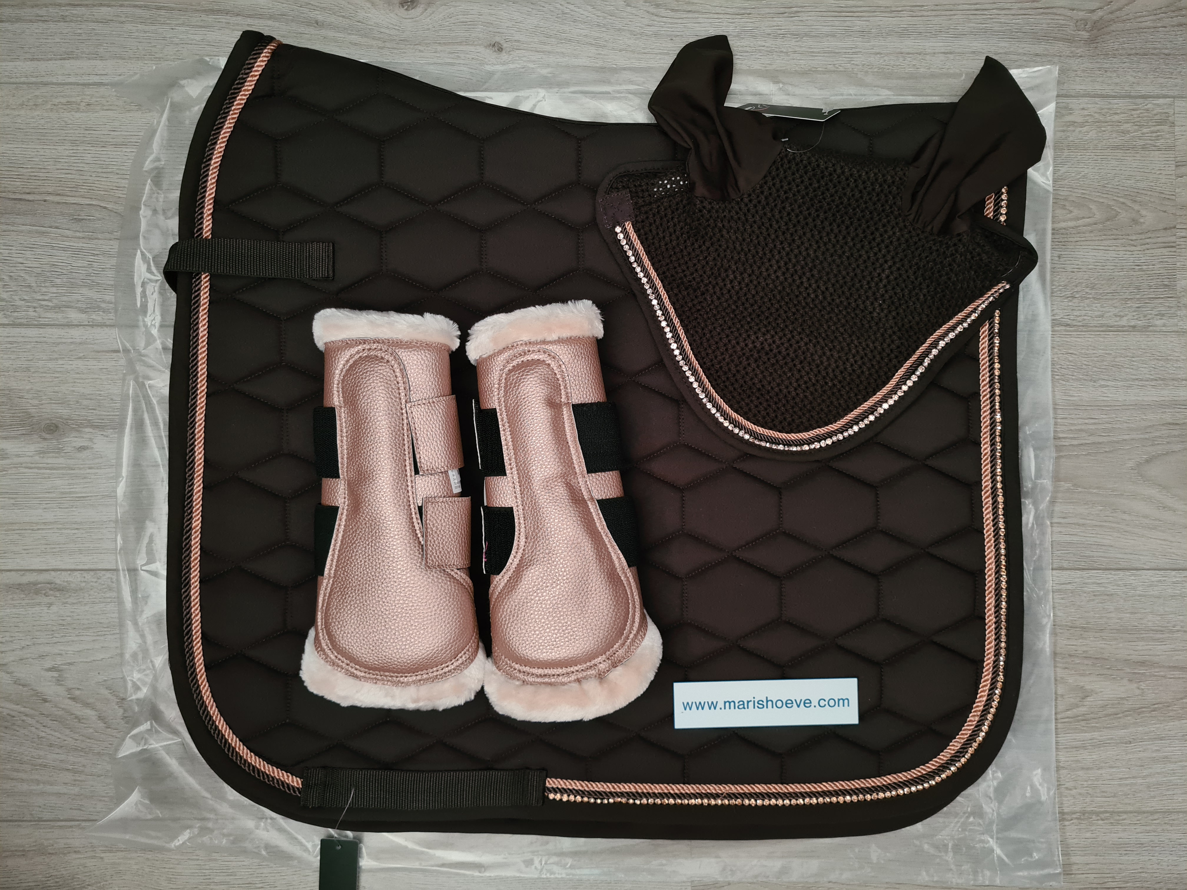 Luxe Voordeel Set Glamour Style Bruin  Flex  M Rose full !