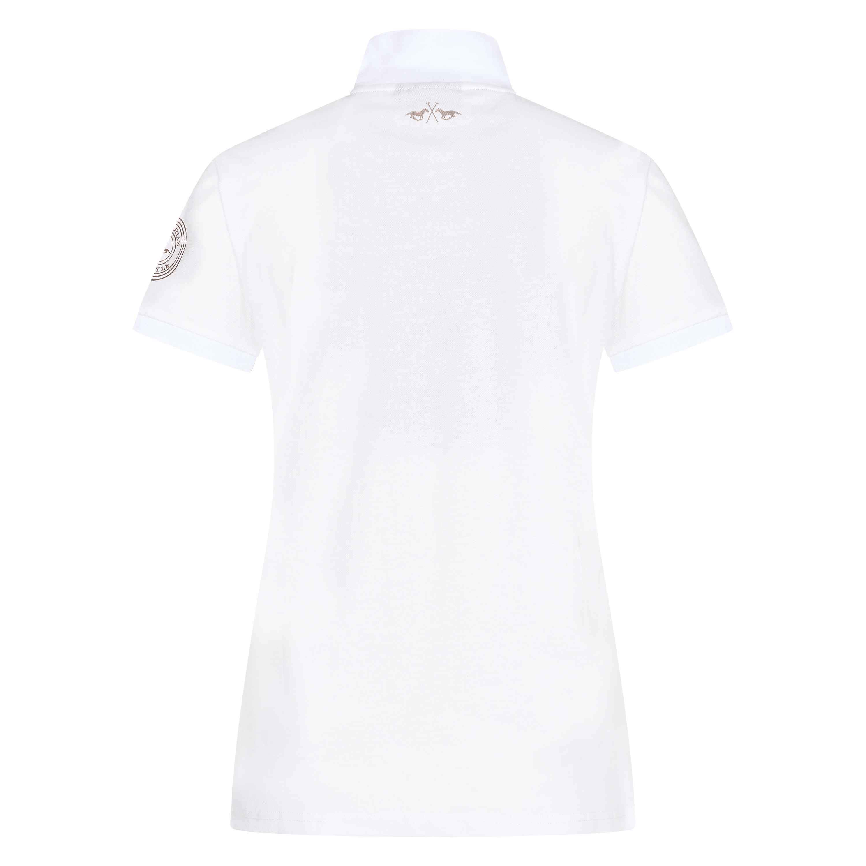 Polo shirt HVPGwen- Optical White