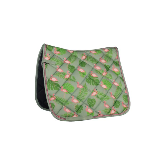 Zadeldek -Napels-Groen roze