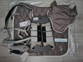 Luxe Voordeel Set Amalfi sportive Taupe met GRATIS HALSTERSET!