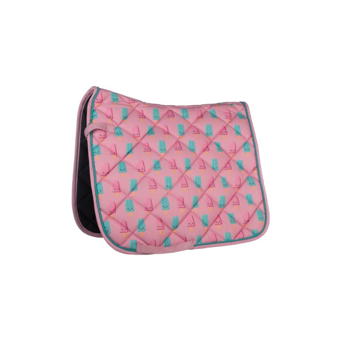 Zadeldek -Napels-Roze Aqua