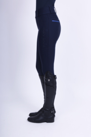 Riding tights IRHShiny Sparks FullGrip- Navy