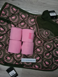 Luxe Voordeel Set Classic polo allover olive met gratis bandage!