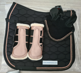 Luxe Voordeel Set Glamour Style Zwart Flex  M Rose full !