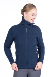 Fleecejas -Basil-Donkerblauw