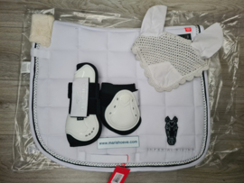 Luxe voordeel set Elegant wit beschermers cob!