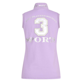 Polo shirt mouwloos Favouritas- Violet